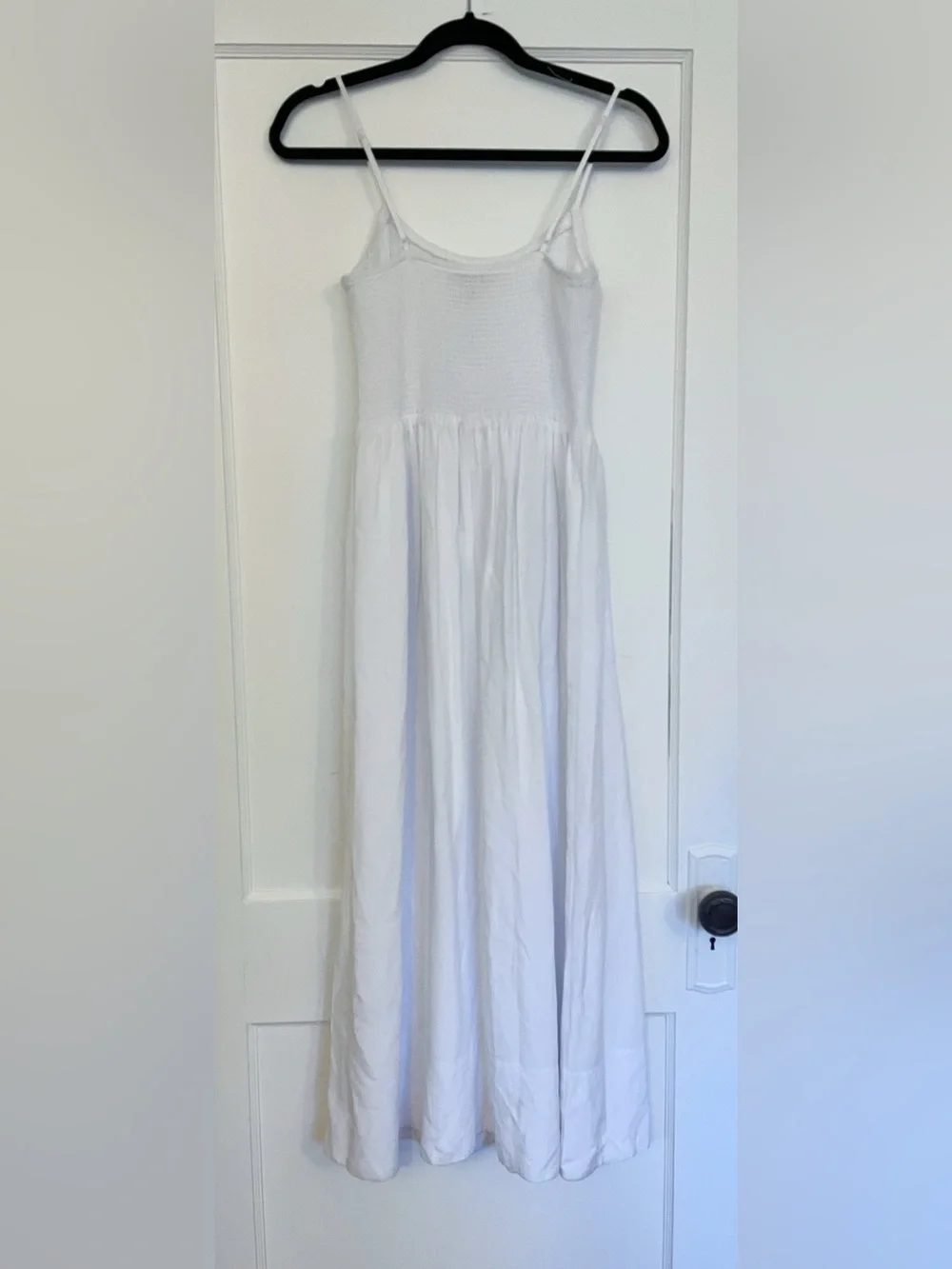 Dynamite White Linen Maxi Dress Size M - Picture 8 of 11